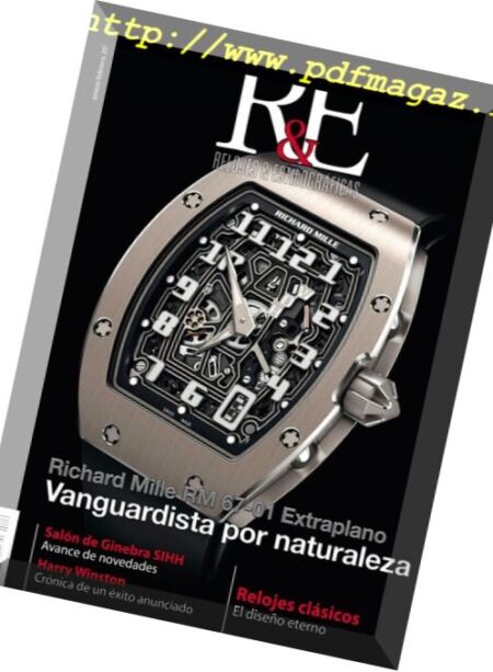 R&E-Relojes&Estilograficas – enero 14, 2016 Cover