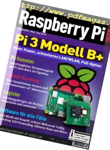 Raspberry Pi Geek – April-Mai 2018 Cover