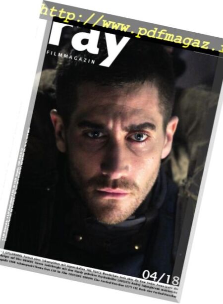 Ray – April 2018 Cover