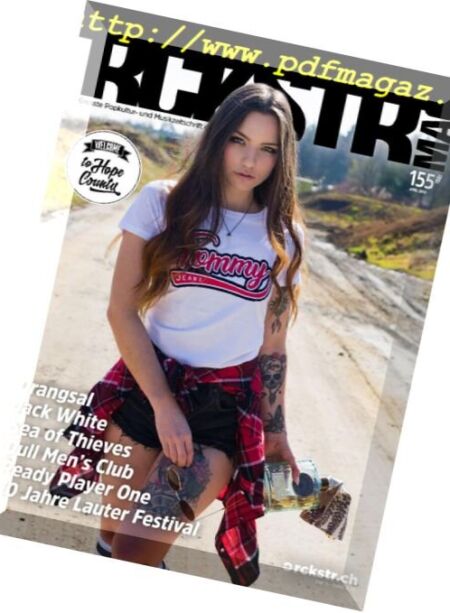 RCKSTR – April 2018 Cover