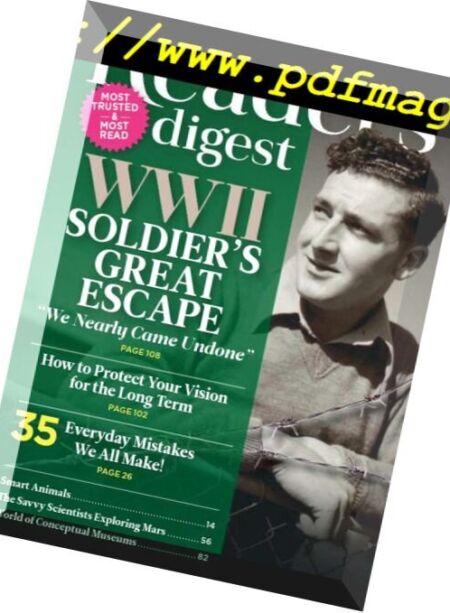 Reader’s Digest Australia & New Zealand – April 2018 Cover