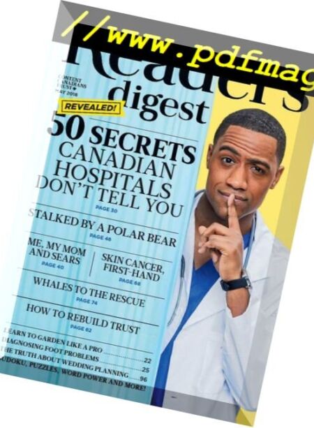 Reader’s Digest Canada – May 2018 Cover