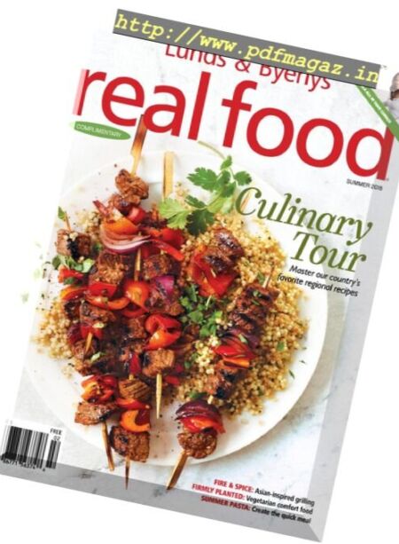 Real Food – Summer 2018 Cover