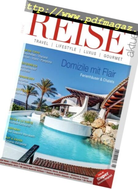 Reise Aktuell – Fruhling 2018 Cover