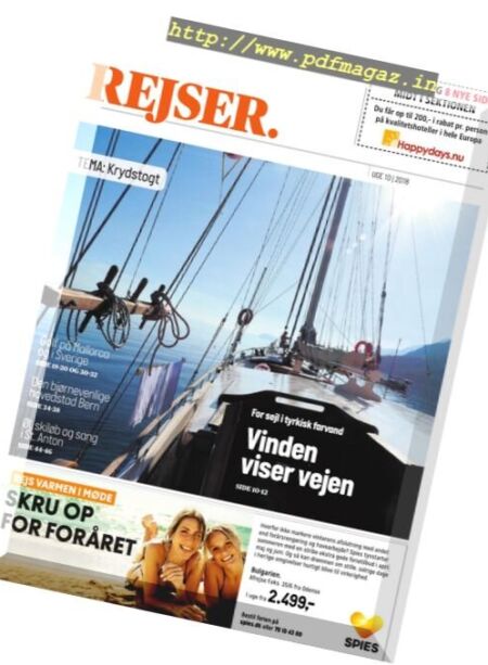 Rejser – 11 marts 2018 Cover