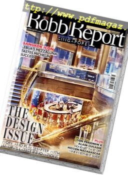 Robb Report Singapore – April 2018