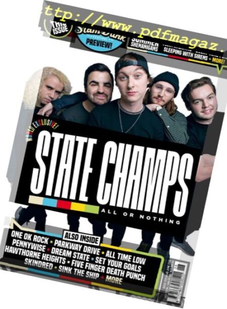 Rock Sound Magazine – May 2018 Cover