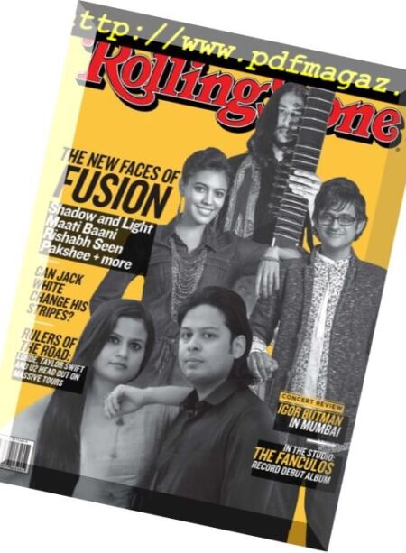 Rolling Stone India – April 2018 Cover