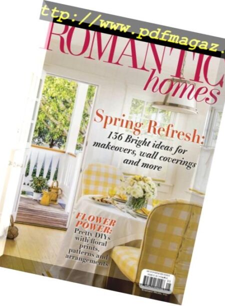Romantic Homes – May 2018 Cover