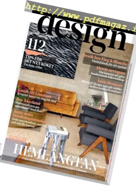 Rum Design – mars 2018 Cover