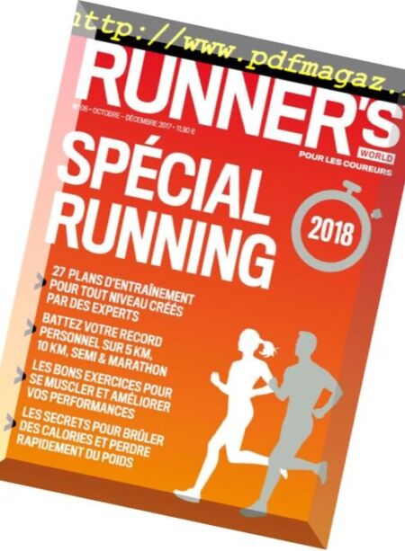 Runner’s World pour les coureurs – novembre 2017 Cover