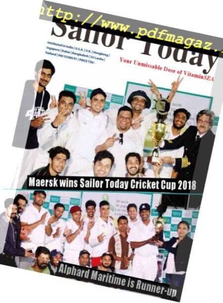 Sailor Today – March 2018 Cover