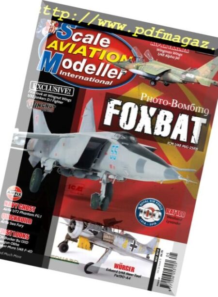 Scale Aviation Modeller International – May 2018 Cover