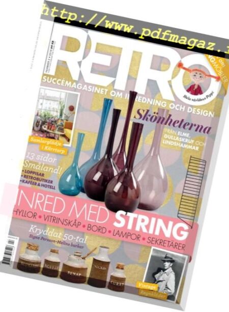 Scandinavian Retro – april 2018 Cover