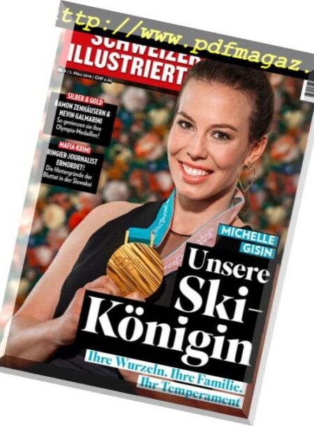 Schweizer Illustrierte – 2 Marz 2018 Cover