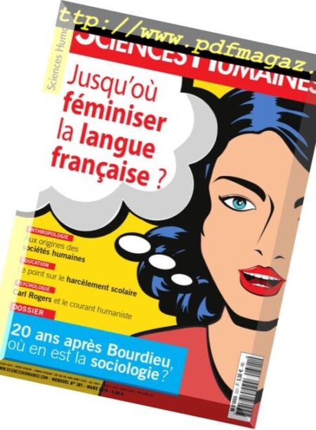 Sciences Humaines – Mars 2018 Cover