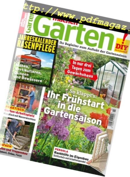 Selber Machen – Sonderheft Garten 2017 Cover