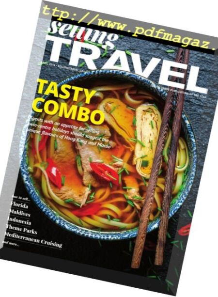 Selling Travel – April 2018 Cover