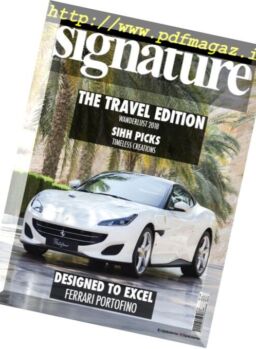 Signature – March 2018