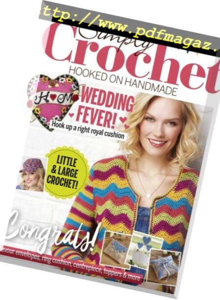 Simply Crochet – August 2018 Cover