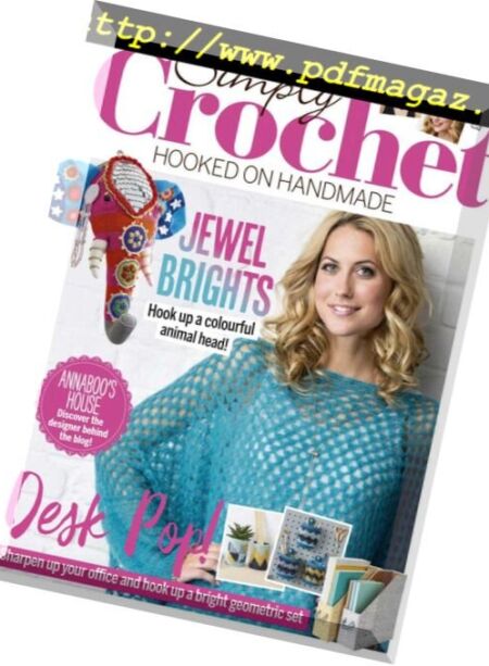 Simply Crochet – July 2018 Cover