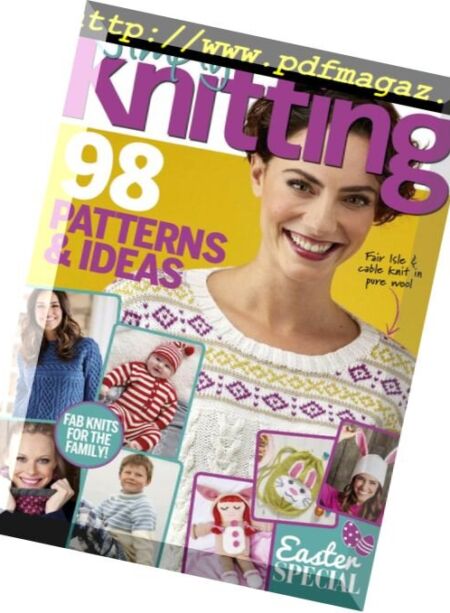 Simply Knitting – April 2018 Cover