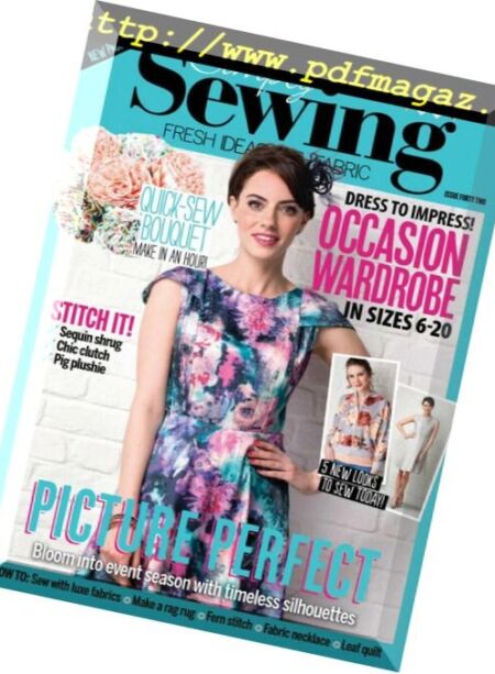 Simply Sewing – July 2018 Cover
