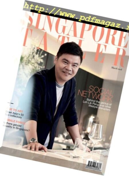 Singapore Tatler – March 2018 Cover