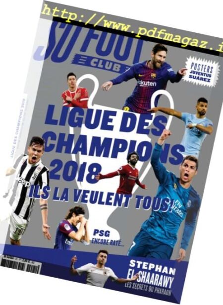 So Foot Club – mai 2018 Cover
