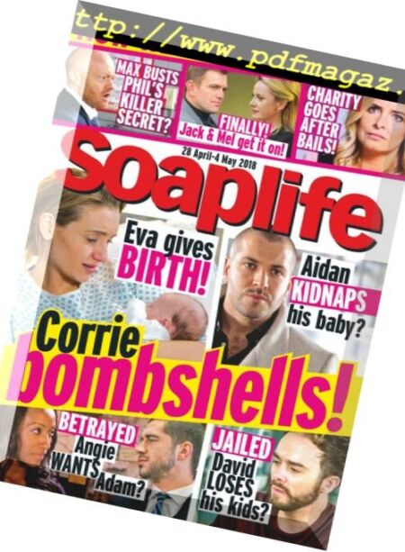 Soaplife – 28 April 2018 Cover