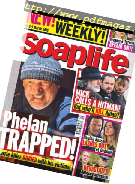 Soaplife – 3 March 2018 Cover