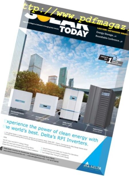 Solar Today – March 2018 Cover