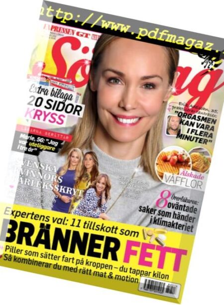 Sondag – 18 mars 2018 Cover