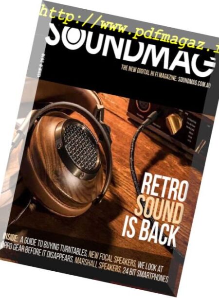 SoundMag – April 2018 Cover