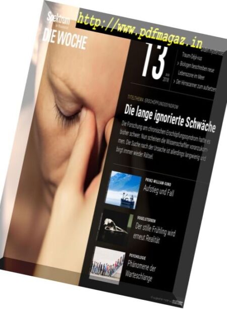 Spektrum Die Woche – 28 Marz 2018 Cover