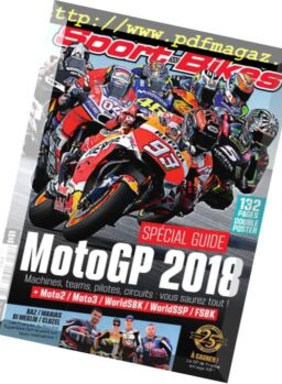 Sport-Bikes Magazine – avril 2018