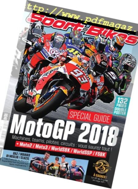 Sport-Bikes Magazine – avril 2018 Cover