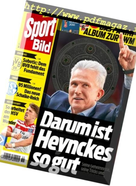 Sport Bild – 11 April 2018 Cover