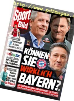 Sport Bild – 28 Marz 2018