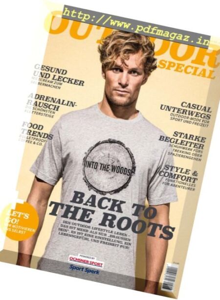 Sport Sperk – Outdoor Special Sommer 2018 Cover