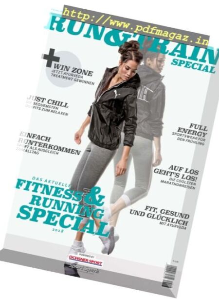 Sport Sperk – Run&Train Special Fruhling 2018 Cover