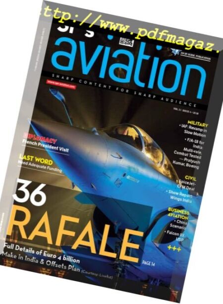 SP’s Aviation – April 2018 Cover