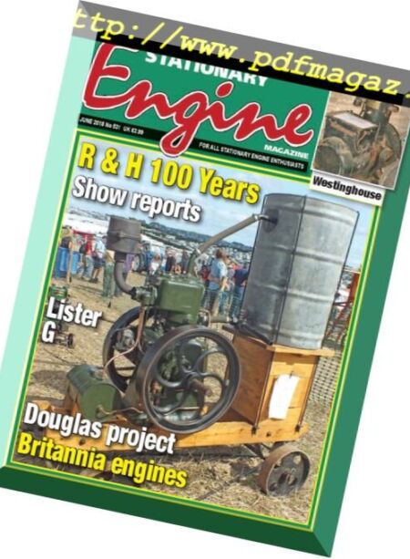 Stationary Engine – June 2018 Cover