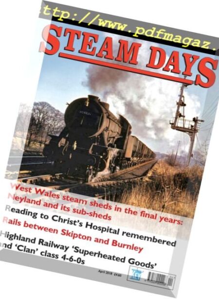 Steam Days – April 2018 Cover