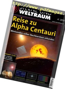 Sterne und Weltraum – April 2018