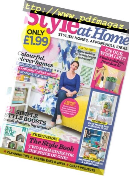 Style at Home UK – April 2018 Cover