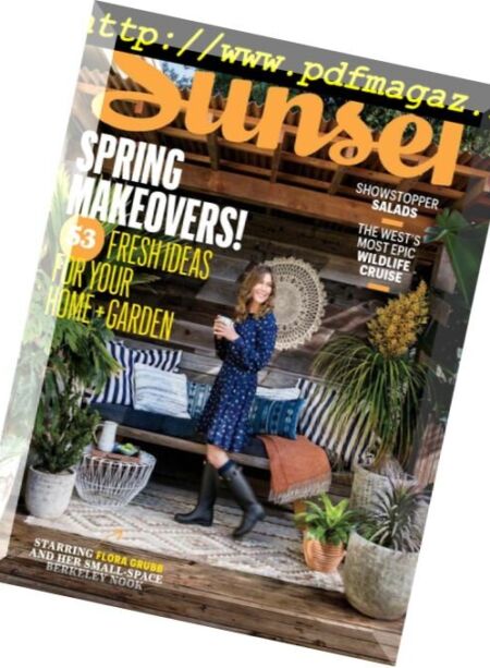 Sunset – April 2018 Cover