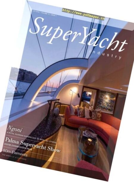 SuperYacht Industry – Vol.13 Issue 1, 2018 Cover