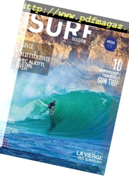 Surf Session Magazine – juillet 2017 Cover