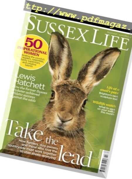 Sussex Life – March 2018 Cover
